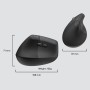 Logitech Lift for Business souris Gauche RF sans fil + Bluetooth Optique 4000 DPI