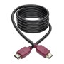 Tripp Lite P569-006-CERT câble HDMI 1,8 m HDMI Type A (Standard) Noir, Magenta