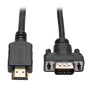 Tripp Lite P566-003-VGA câble vidéo et adaptateur 0,9 m HDMI HD15, MICRO-USB B Noir