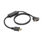 Tripp Lite P566-003-VGA câble vidéo et adaptateur 0,9 m HDMI HD15, MICRO-USB B Noir