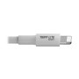 Tripp Lite M100-003-WH câble Lightning 1 m Blanc