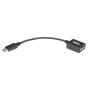 Tripp Lite P134-06N-VGA câble vidéo et adaptateur 0,15 m DisplayPort VGA (D-Sub) Noir