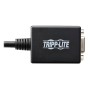 Tripp Lite P134-06N-VGA câble vidéo et adaptateur 0,15 m DisplayPort VGA (D-Sub) Noir