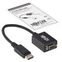 Tripp Lite P134-06N-VGA câble vidéo et adaptateur 0,15 m DisplayPort VGA (D-Sub) Noir