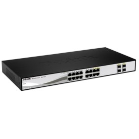 D-Link DGS-1210-16 Géré L2 Noir D-Link DGS-1210-16 Géré L2 Noir