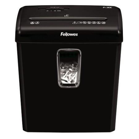 Fellowes Powershred P-30C destructeur de papier Destruction croisée 22 cm Noir