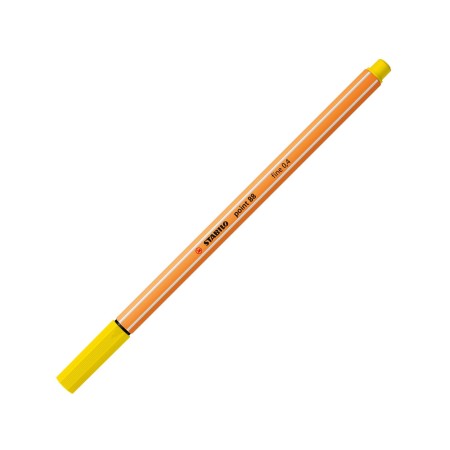 STABILO point 88 stylo fin Jaune 1 pièce(s)