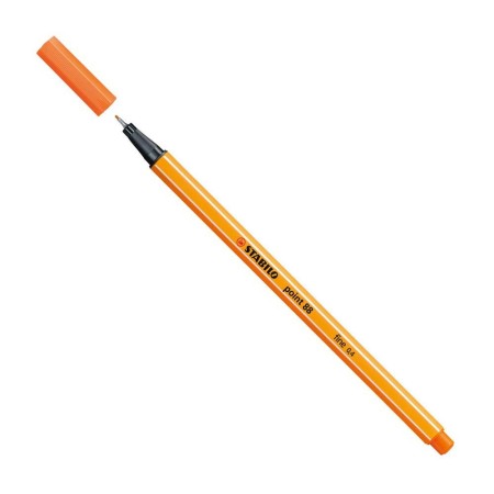 STABILO point 88 stylo fin Orange 1 pièce(s)