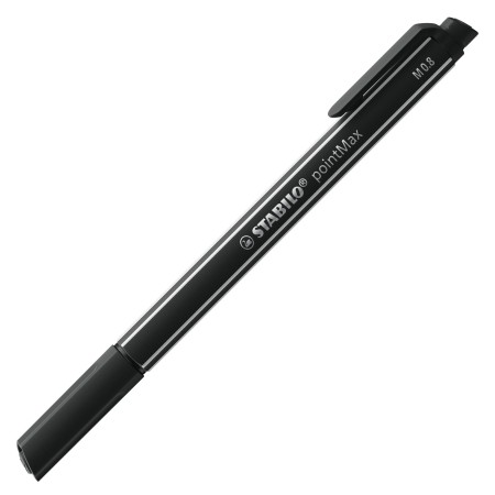 STABILO pointMax stylo fin Moyen Noir 1 pièce(s)