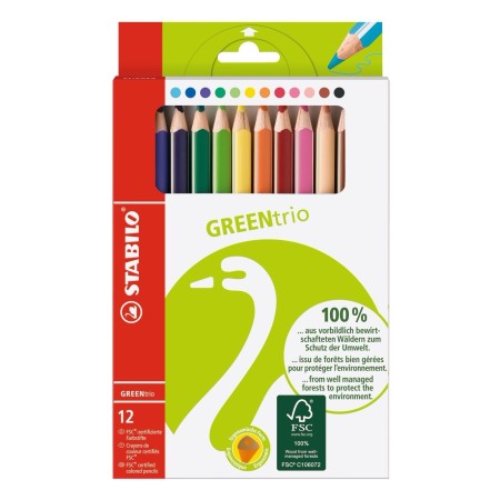 STABILO GREENtrio Multicolore 12 pièce(s)