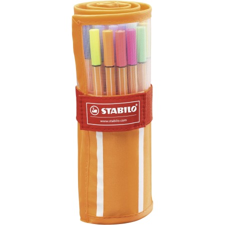 STABILO Point 88 stylo fin Multicolore 30 pièce(s)