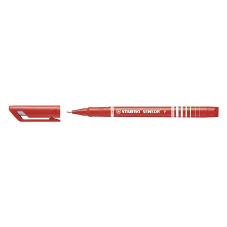 STABILO SENSOR fine stylo fin Rouge 1 pièce(s)