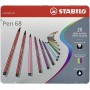 STABILO Pen 68 stylo-feutre Multicolore 20 pièce(s)