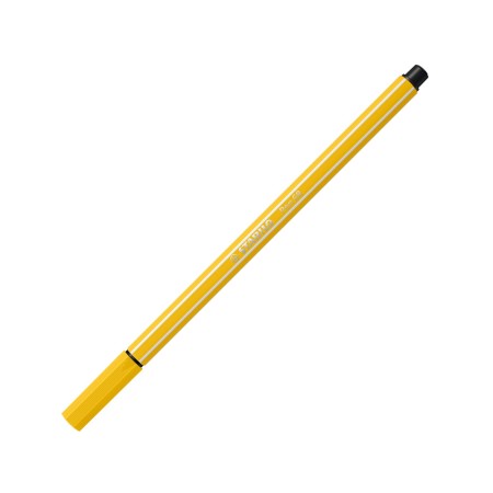 STABILO Pen 68 stylo-feutre Jaune 1 pièce(s)