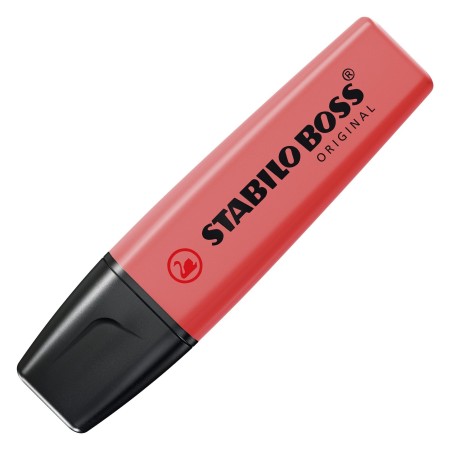 STABILO BOSS ORIGINAL marqueur 1 pièce(s) Pointe biseautée Rouge