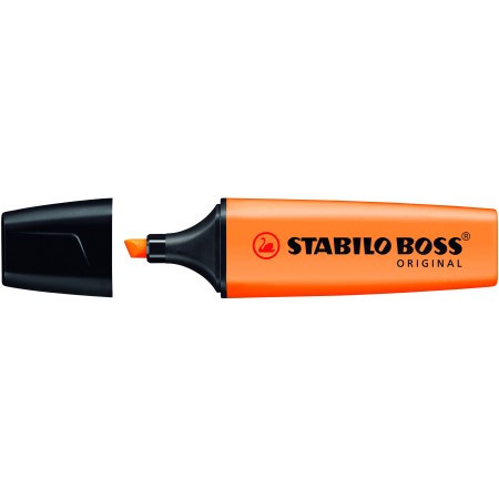 STABILO BOSS ORIGINAL marqueur 1 pièce(s) Pointe biseautée Orange