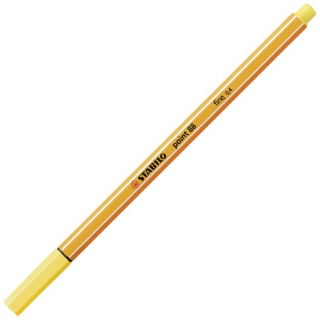 STABILO point 88 stylo fin Jaune 1 pièce(s)