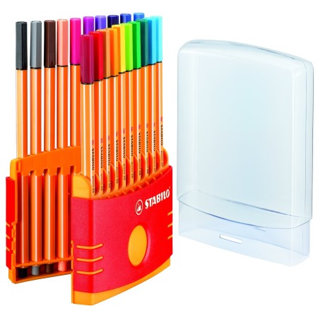 STABILO Point 88 stylo fin Multi 20 pièce(s)