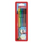 STABILO Pen 68 stylo-feutre Bleu, Vert, Orange, Rose, Rouge, Jaune 6 pièce(s)