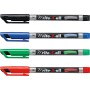 STABILO Write-4-all marqueur indélébile Noir, Bleu, Vert, Rouge 4 pièce(s)