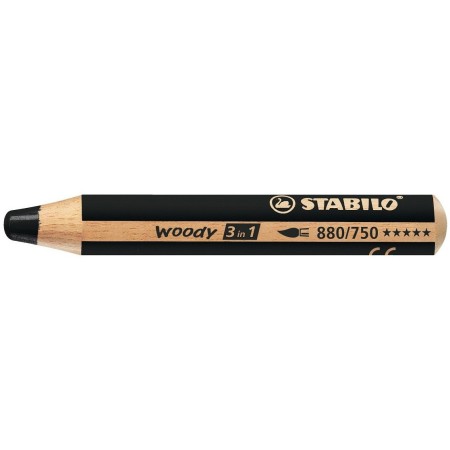 STABILO woody 3 in 1 Noir 1 pièce(s)