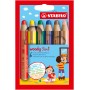 STABILO Woody 3 in 1 Multicolore 6 pièce(s)