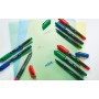 STABILO OHPen universal permanent, 4 Pack marqueur indélébile Pointe ogive Noir, Bleu, Vert, Rouge 4 pièce(s)