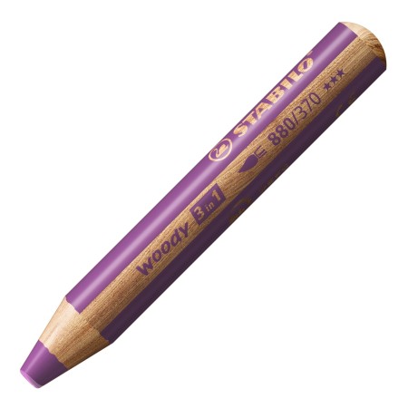 STABILO woody 3 in 1 Violet 1 pièce(s)