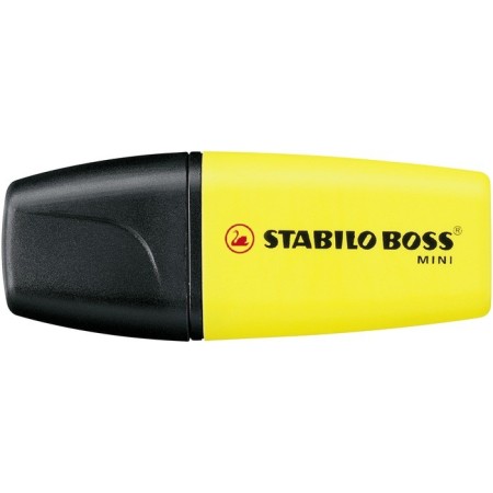 STABILO BOSS MINI marqueur 1 pièce(s) Pointe biseautée Jaune