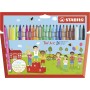 STABILO Trio A–Z stylo-feutre Fin Multicolore 24 pièce(s)