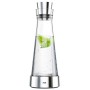 EMSA 515675 carafe, pichet et bouteille Verseuse 1 L Acier inoxydable, Transparent