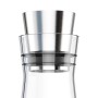 EMSA 515675 carafe, pichet et bouteille Verseuse 1 L Acier inoxydable, Transparent