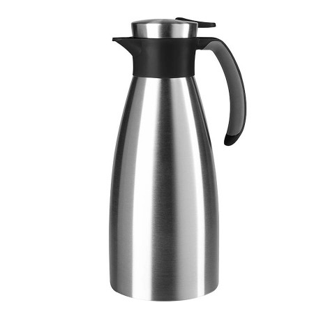 EMSA 514499 carafe, pichet et bouteille Noir, Acier inoxydable