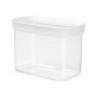 EMSA Optima Rectangulaire contenant 1 L Transparent, Blanc 1 pièce(s)