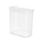 EMSA Optima Rectangulaire contenant 1,6 L Transparent, Blanc 1 pièce(s)