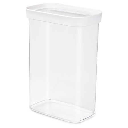 EMSA Optima Rectangulaire contenant 2,2 L Transparent, Blanc 1 pièce(s)