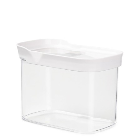 EMSA Optima Rectangulaire contenant 1 L Transparent, Blanc 1 pièce(s)