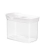 EMSA Optima Rectangulaire contenant 1 L Transparent, Blanc 1 pièce(s)