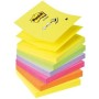 3M R330NRB Post-it Carré Multicolore 100 feuilles Auto-adhésif