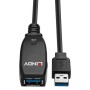 Lindy 43353 câble USB 3 m USB 3.2 Gen 1 (3.1 Gen 1) USB A Noir