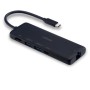 Lindy 43358 station d'accueil Avec fil USB 3.2 Gen 1 (3.1 Gen 1) Type-C Noir