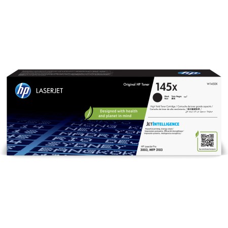 HP Cartouche de toner LaserJet authentique noir 145X grande capacité