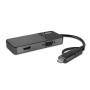 Lindy 43354 station d'accueil USB 3.2 Gen 1 (3.1 Gen 1) Type-A + Type-C Noir