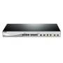 D-Link DXS-1210-12TC E commutateur réseau Géré L2 10G Ethernet (100 1000 10000) 1U Noir, Argent