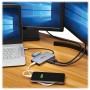 Tripp Lite U442-DOCK8G-GG station d'accueil Avec fil USB 3.2 Gen 1 (3.1 Gen 1) Type-C Noir, Gris