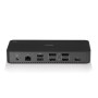 Lindy 43366 station d'accueil USB 3.2 Gen 2 (3.1 Gen 2) Type-C Noir