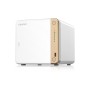 QNAP TS-462-4G serveur de stockage NAS Tower Ethernet LAN Blanc N4505