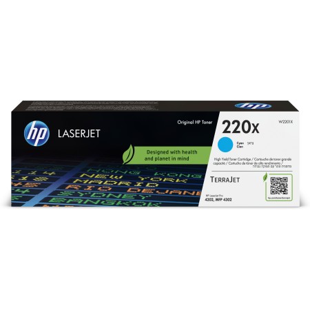 HP Toner LaserJet cyan authentique 220X