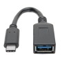 Tripp Lite U428-C6N-F câble USB 0,2 m USB 3.2 Gen 1 (3.1 Gen 1) USB C USB A Noir