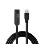 Lindy 43376 câble USB 10 m USB 3.2 Gen 1 (3.1 Gen 1) USB A USB C Noir